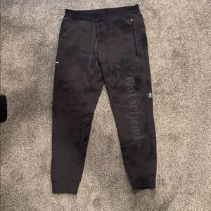 Roark Black Graphic Pants El Moro motorhead size large